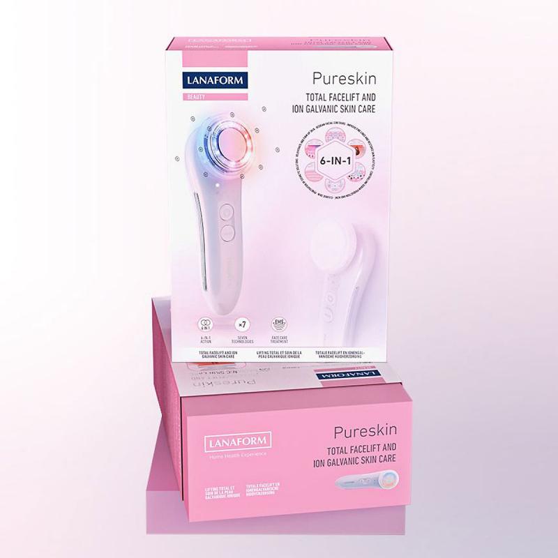 Máy điện di đẩy tinh chất và chăm sóc da 6 trong 1 Lanaform PureSkin