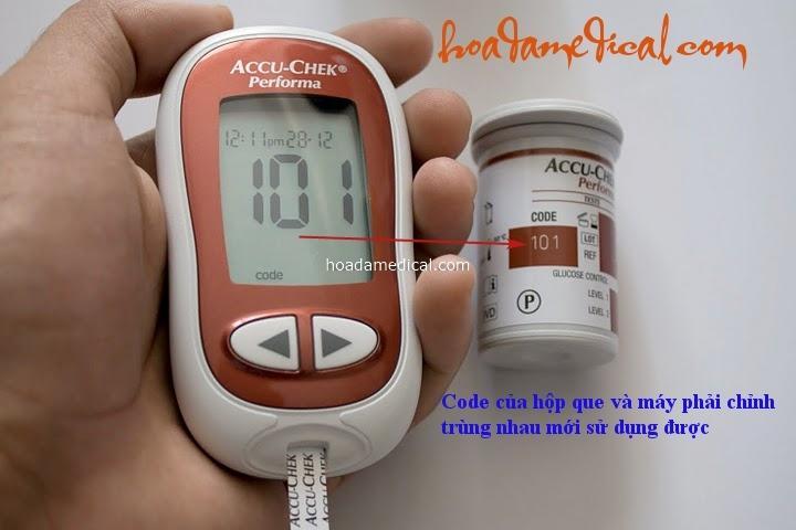 Máy đo đường huyết Accu-Chek