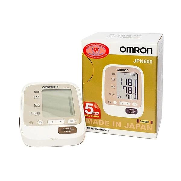 Máy đo huyết áp bắp tay Omron mã JPN600