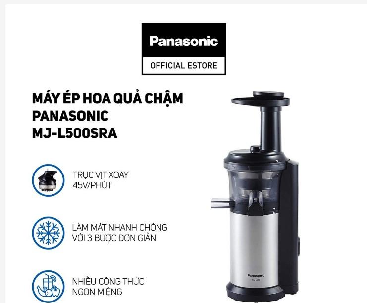 Máy ép chậm Panasonic PAVH-MJ-L500SRA