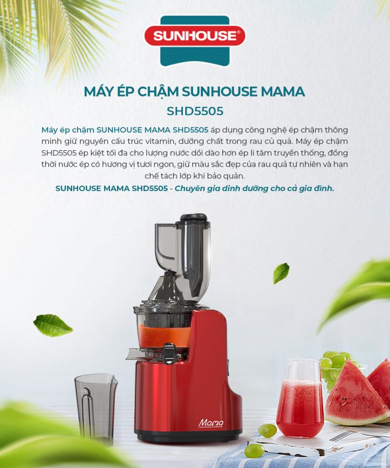 SUNHOUSE MAMA SHD5505 - Chuyên gia dinh dưỡng cho cả gia đình bạn!