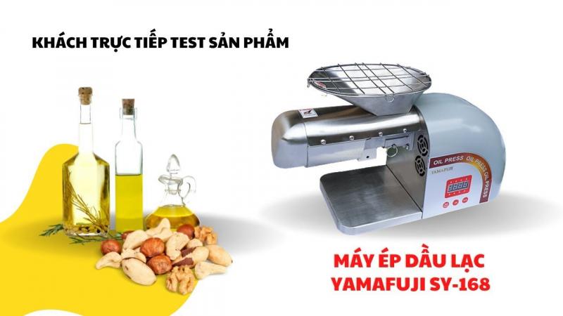 Máy ép dầu thực vật Yamafuji SY-168