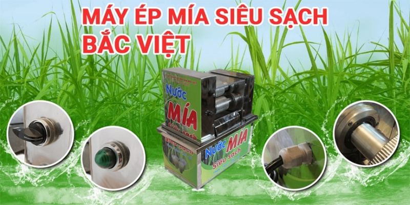 Máy ép nước mía Bắc Việt