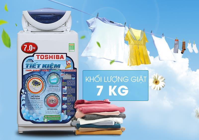 Máy giặt 7 Kg Toshiba AW-A800SV/WB lồng đứng