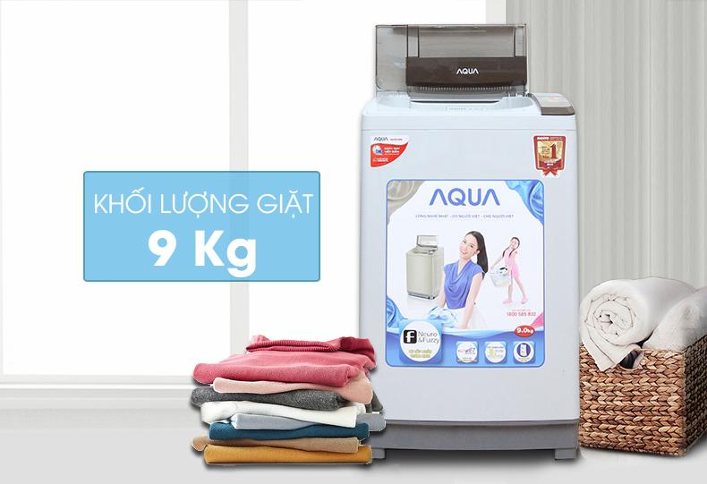 Máy giặt 9 Kg AQua AQW-S90ZT lồng đứng