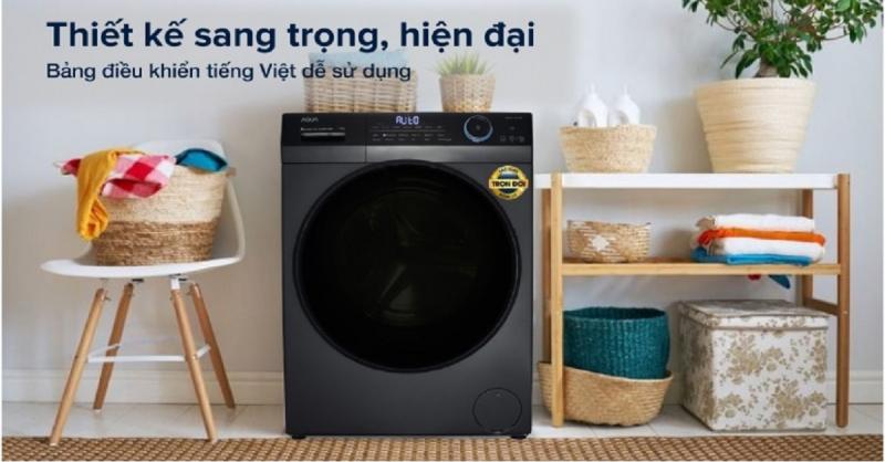 Máy giặt Aqua 11kg AQD-D1102G BK