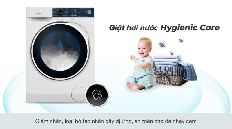 Máy giặt Electrolux cửa ngang 10kg UltimateCare 100 - Trắng - EWF1025DQWB