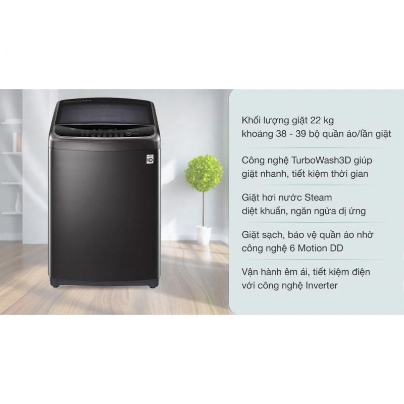 Máy giặt LG Inverter 22kg TH2722SSAK