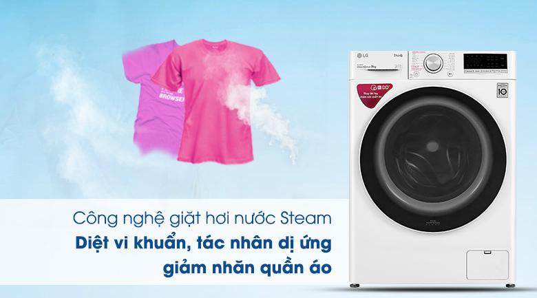 Máy giặt LG lồng ngang 9 kg FV1409S4W