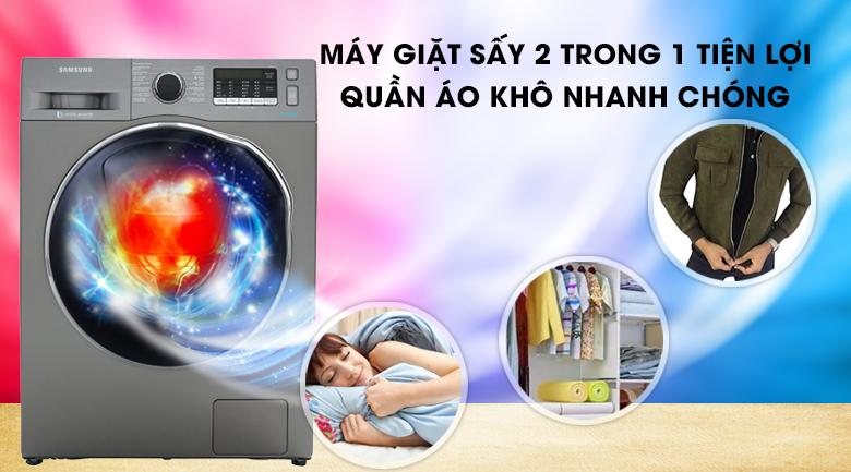 Máy giặt sấy Inverter Samsung WD95K5410OX/SV