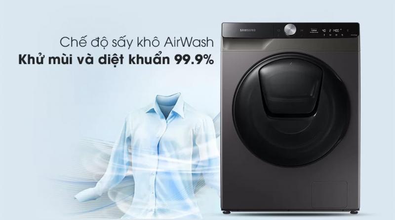 Máy giặt sấy Samsung AI EcoBubble 9,5kg WD95T754DBX