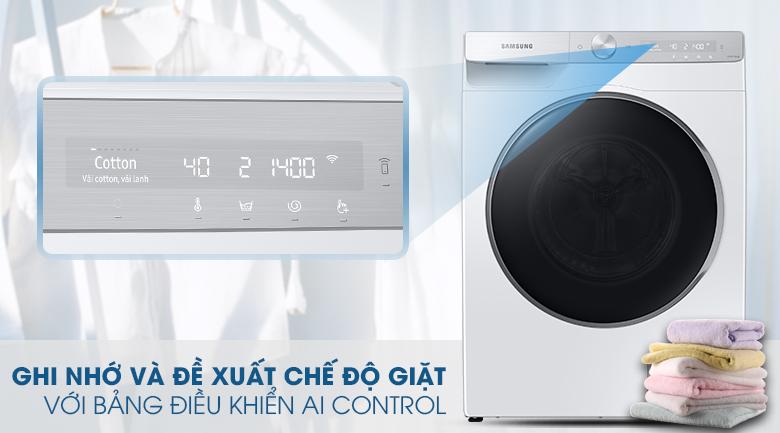 Máy giặt thông minh Samsung AI Ecobubble 9kg WW90TP44DSH/SV