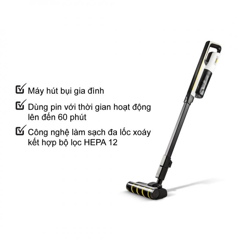 Máy hút bụi cầm tay Lithium-ion Karcher VC 4s