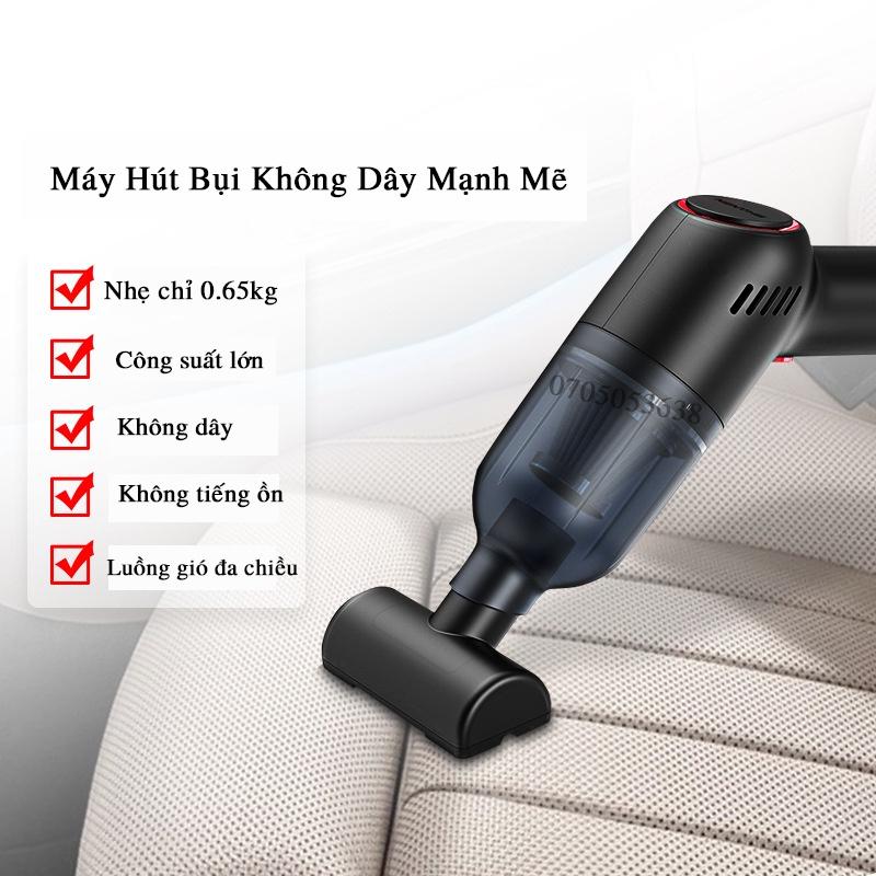 Máy hút bụi cầm tay mini không dây JIASHI