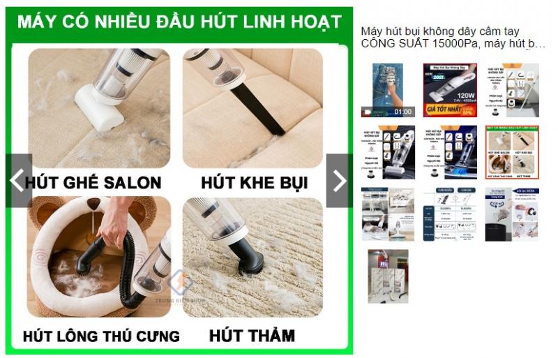 Máy hút bụi cầm tay Vacuum Cleaner