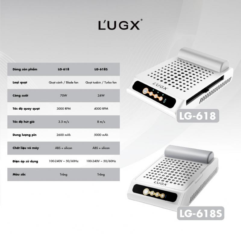 Máy Hút Bụi Nail Lugx LG618