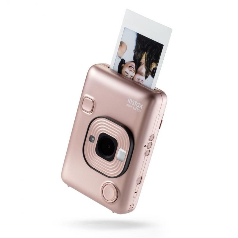 Máy in ảnh Instax Liplay sở hữu thiết kế gọn nhẹ, tinh tế