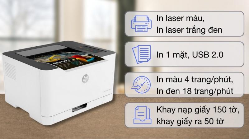 Máy in Laser màu HP Color LaserJet Pro 150a (4ZB94A)