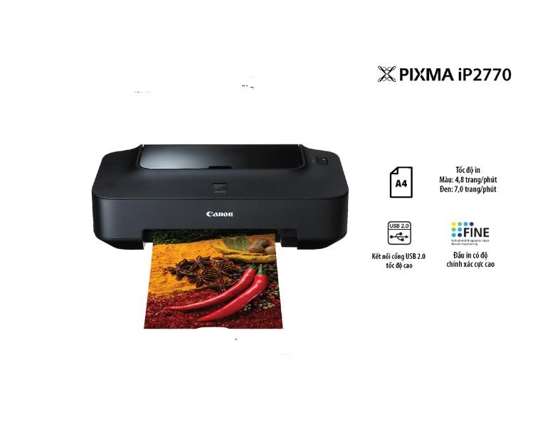 Máy in phun Canon đơn năng A4 Pixma IP2770