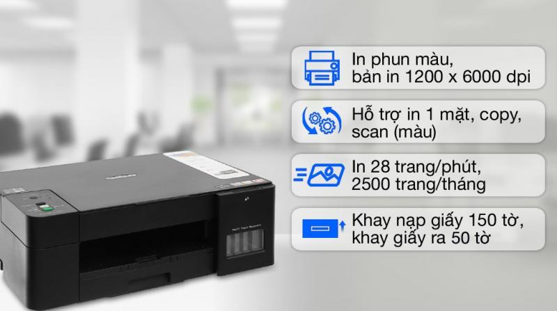 Máy in phun màu đa năng Brother DCP-T220