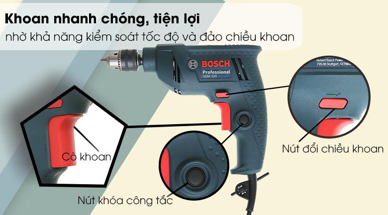 Máy khoan điện Bosch GBM 320 320W