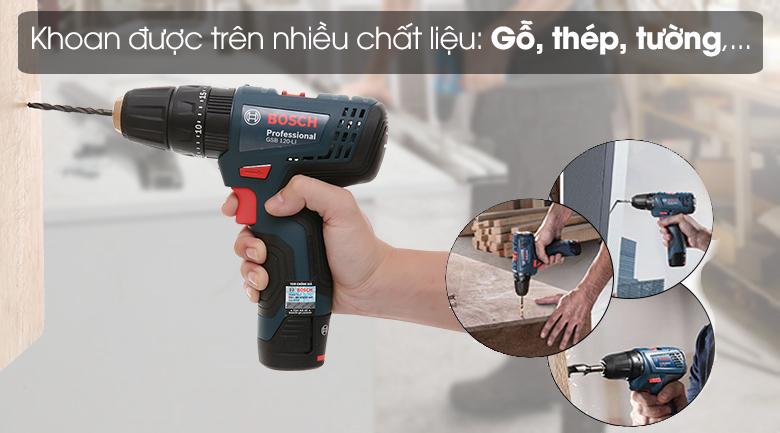 Máy khoan động lực pin Bosch GSB 120-LI