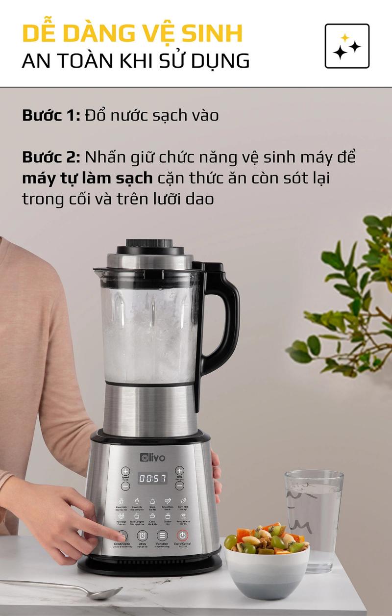 Máy làm sữa hạt Olivo X20