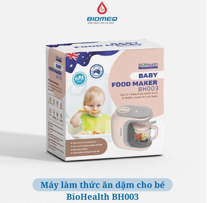 Máy làm thức ăn dặm cho bé BioHealth BH003