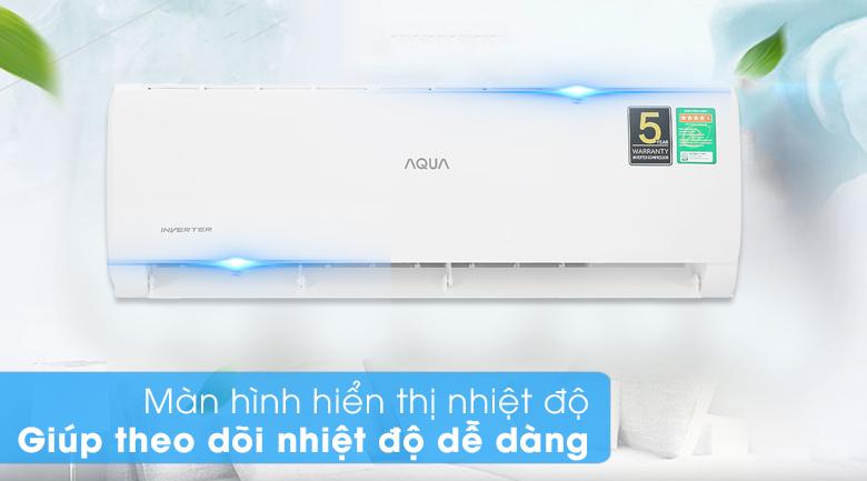 Máy lạnh Aqua Inverter 1 HP AQA-KCRV10TK