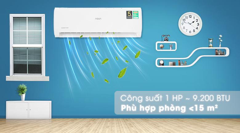 Máy lạnh Aqua Inverter 1 HP AQA-KCRV10TR