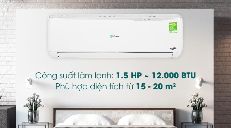 Máy lạnh Casper Inverter 1.5 HP GC-12TL32