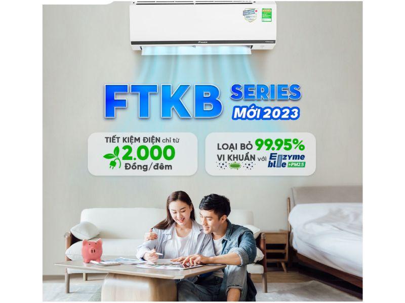 Máy lạnh Daikin Inverter 1 chiều FTKB35XVMV 1.5HP 12000BTU