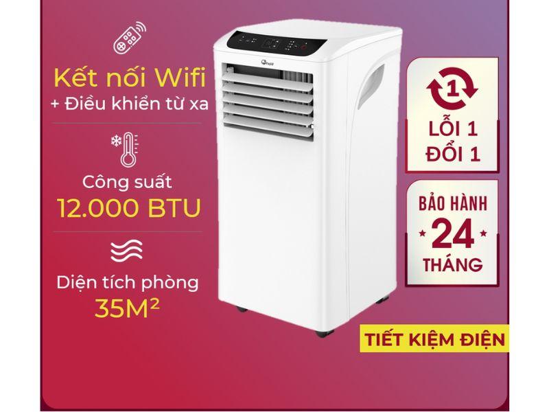 Máy lạnh di động 12.000BTU Fujihome