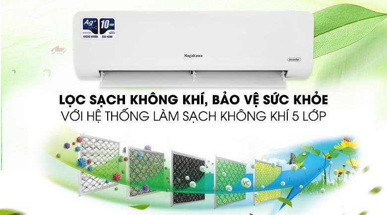 Máy lạnh Nagakawa Inverter 1 HP NIS-C09R2H12