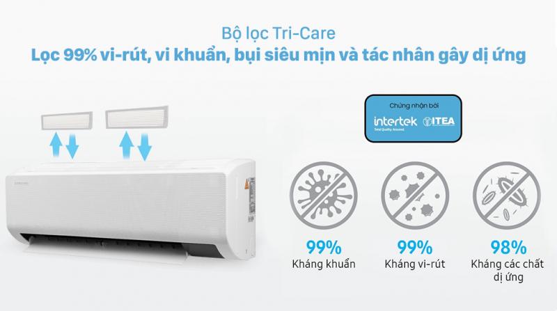 Máy lạnh Samsung Wind-Free Inverter 1.5 HP AR13TYGCDWKNSV