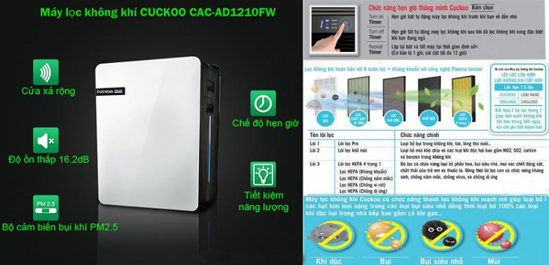 Máy lọc không khí Cuckoo