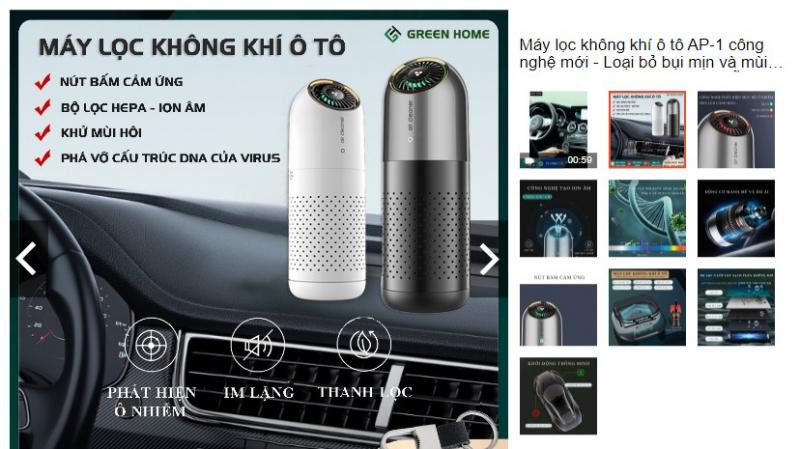 Máy lọc không khí ô tô AP-1