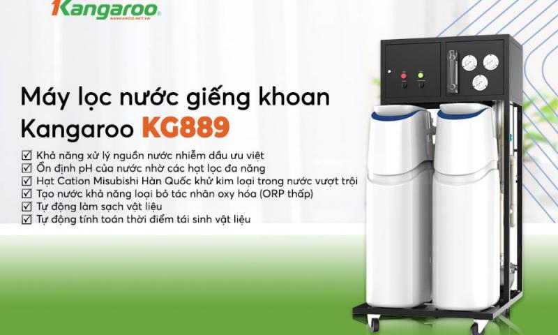 Máy lọc nước đầu nguồn Kangaroo KG889