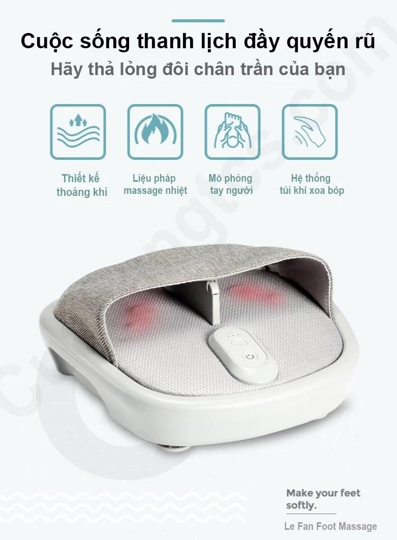 Máy massage chân Xiaomi Leravan LF-ZJ007-MGY