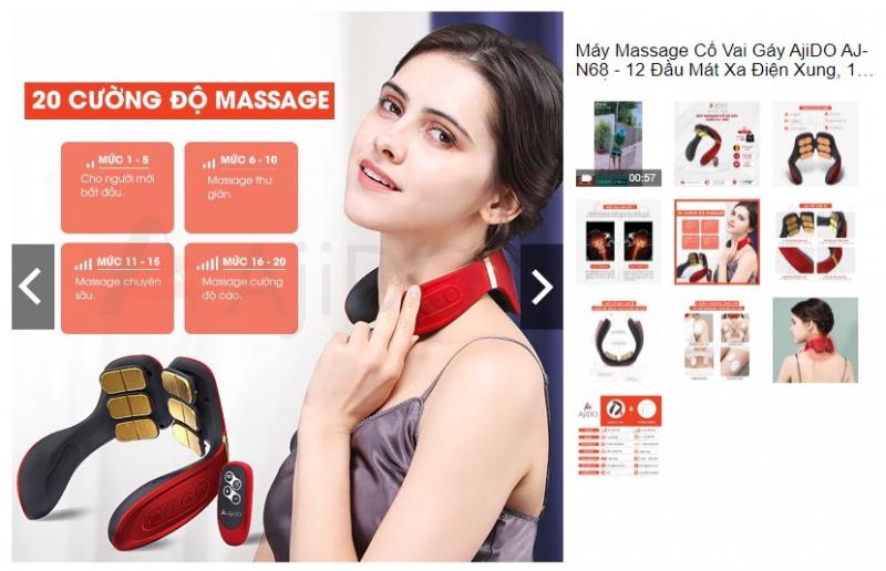 Máy Massage cổ AjiDO AJ-N68