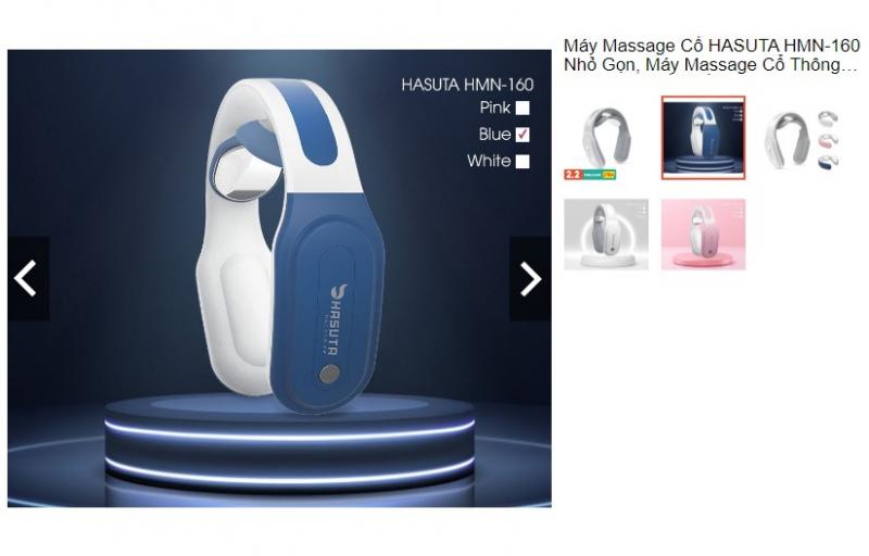 Máy Massage cổ HASUTA HMN-160