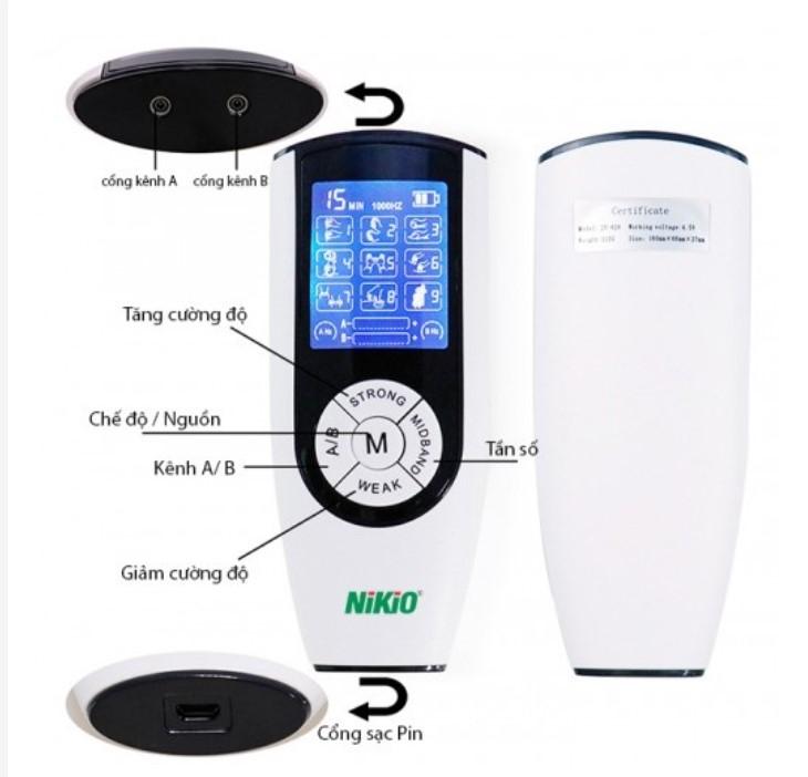 Máy massage xung điện Nikio NK-103