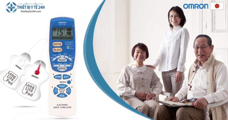 Máy Massage xung điện trị liệu Omron HV-F128