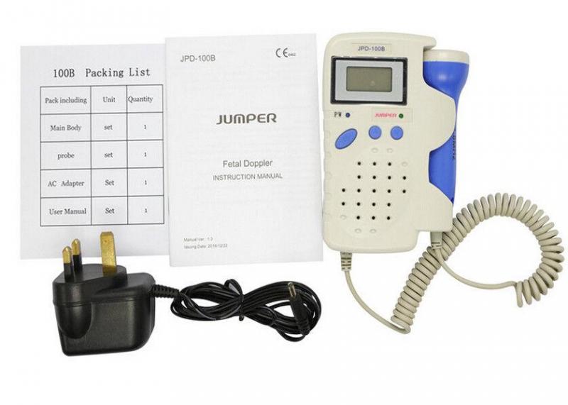 Máy Nghe Tim Thai Tại Nhà Fetal Doppler JPD100B Plus