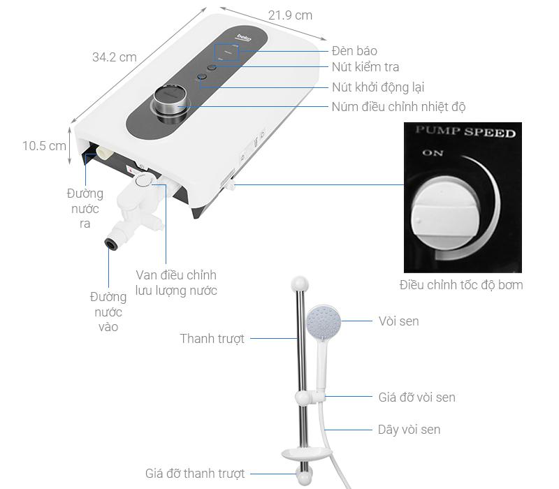 Máy nước nóng Beko