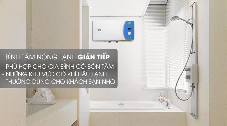 Máy nước nóng gián tiếp Ferroli 15 lít 2500W Verdi AE