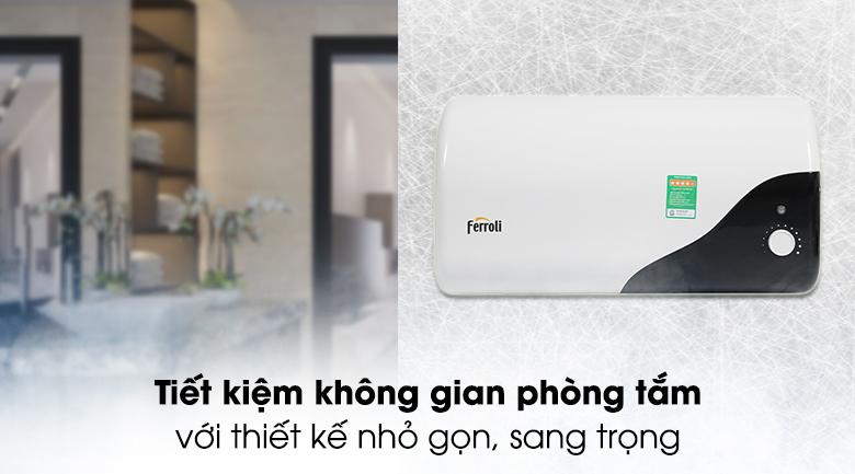 Máy nước nóng gián tiếp Ferroli 30 lít 2500W MIDO-DE