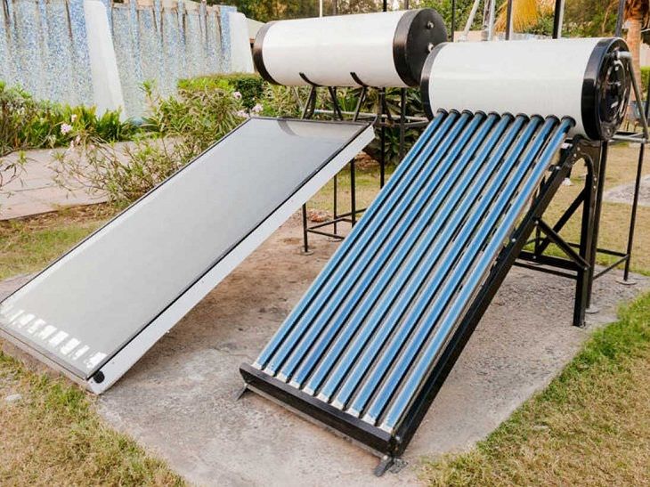 Máy nước nóng năng lượng mặt trời không cần dùng điện