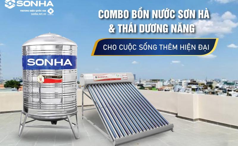 Máy nước nóng năng lượng mặt trời Sơn Hà