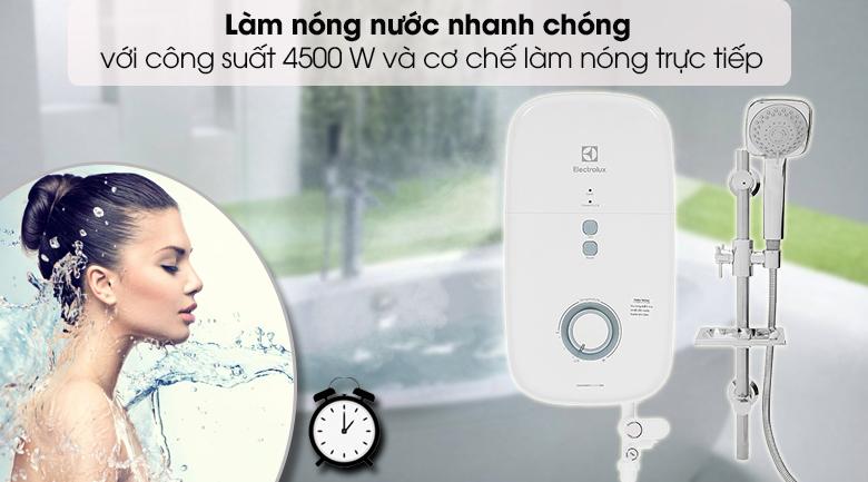 Máy nước nóng trực tiếp Electrolux 4500W EWE451KX-DWB2